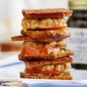 Chicken Patty Melt Sliders